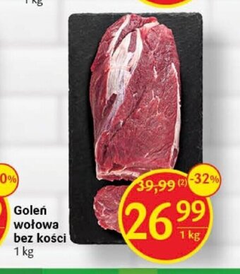 Delikatesy Centrum Goleń wołowa bez kości 1 kg oferta