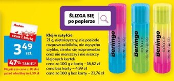 Auchan Klej w sztyfcie 21 g oferta