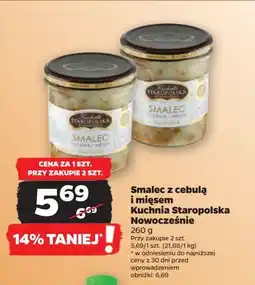 Netto Smalec z cebulą i mięsem oferta