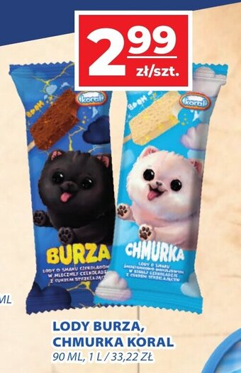 Top Market LODY BURZA, CHMURKA KORAL 90 ML oferta