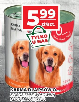 Top Market KARMA DLA PSÓW O... 1250 G oferta
