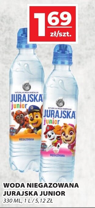 Top Market WODA NIEGAZOWANA JURAJSKA JUNIOR 330 ML oferta