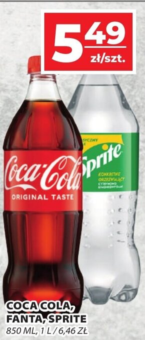 Top Market COCA COLA, FANTA, SPRITE 850 ML oferta