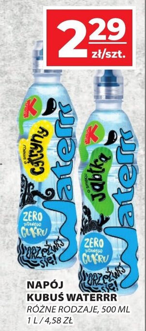 Top Market NAPÓJ KUBUŚ WATERRR 500 ML oferta
