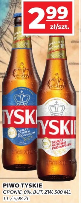 Top Market PIWO TYSKIE GRONIE, 0% 500 ML oferta