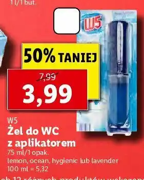 Lidl Żel do wc z aplikatorem lawenda 1 SZT 75 ML oferta