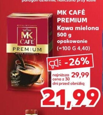 Kaufland MK CAFÉ PREMIUM Kawa mielona 500 g oferta