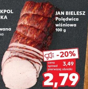 Kaufland JAN BIELESZ Polędwica wiśniowa 100 g oferta