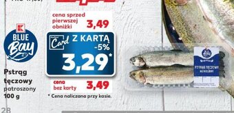 Kaufland Pstrąg tęczowy 100 g oferta
