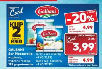 Kaufland GALBANI Ser Mozzarella 125 g oferta