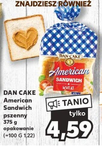 Kaufland DAN CAKE American Sandwich pszenny 375 g oferta