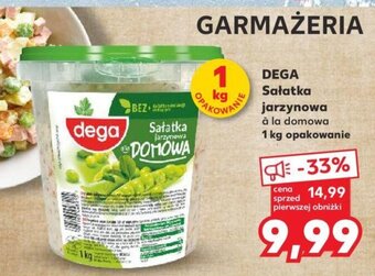 Kaufland DEGA Sałatka jarzynowa 1 kg oferta