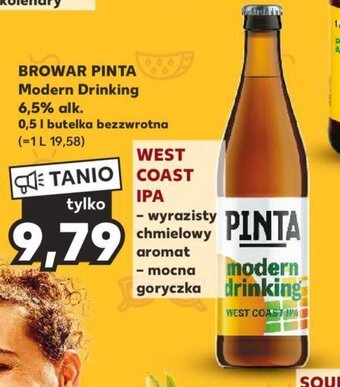 Kaufland BROWAR PINTA Modern Drinking 6,5% alk. 0,5 l oferta