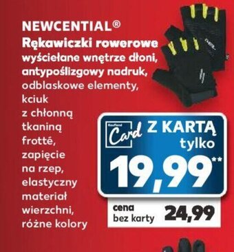 Kaufland NEWCENTIAL Ⓡ Rękawiczki rowerowe oferta