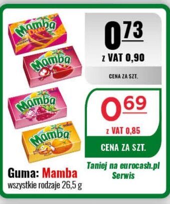 Eurocash Mamba 26,5 g oferta