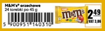 Eurocash M&M's orzechowe oferta