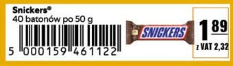 Eurocash Snickers oferta