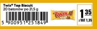 Eurocash Twix Top Biscuit oferta