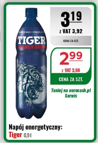 Eurocash Tiger 0,9 l oferta