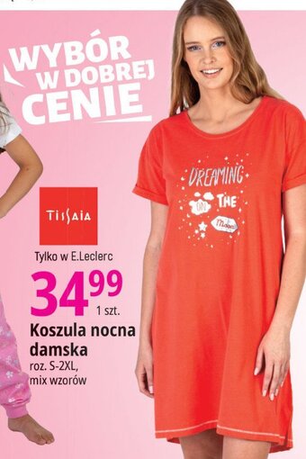 E.Leclerc Koszula nocna damska m - 2xl oferta