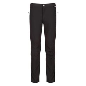 Decathlon Męskie spodnie geo softshell ii czarne oferta