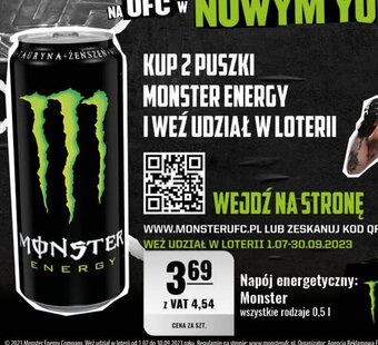 Eurocash Napój energetyczny: Monster 0,5 l oferta