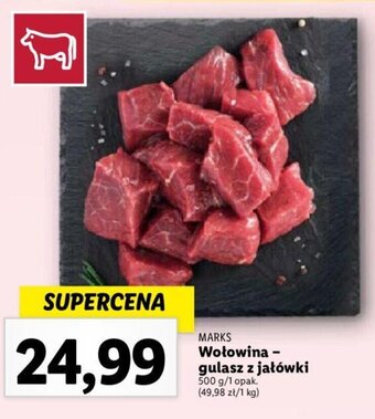 Lidl Wołowina - gulasz z jałówki 500 g oferta