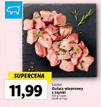 Lidl Gulasz wieprzowy z szynki 500 g oferta