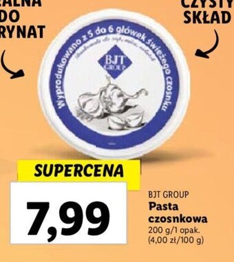 Lidl Pasta czosnkowa 200 g oferta