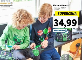 Lidl Bluza Minecraft oferta