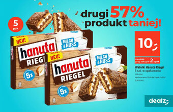 Dealz Wafelki Hanuta Riegel oferta