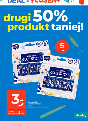 Klej w sztyfcie 5 szt.
