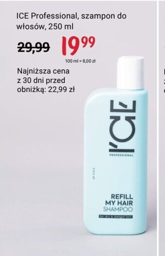 Rossmann ICE Professional, szampon do włosów, 250 ml oferta