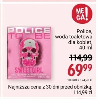 Rossmann Police woda toaletowa dla kobiet, 40 ml oferta