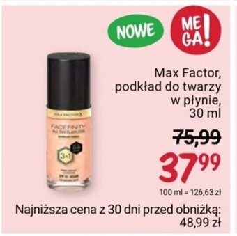 Rossmann Max Factor, podkład do twarzy w płynie, 30 ml oferta