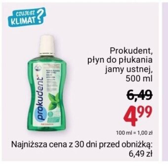Rossmann Prokudent, płyn do płukania jamy ustnej, 500 ml oferta