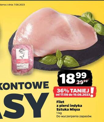Netto Filet z piersi indyka sztuka mięsa oferta