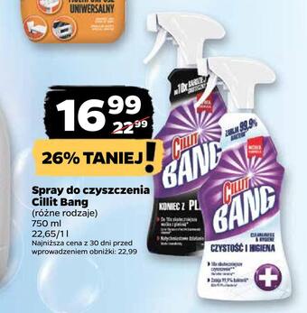 Netto Spray do czyszczenia cillit bang oferta