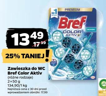 Netto Zawieszka do wc bref color aktiv oferta