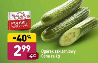 ALDI Ogórek szklarniowy oferta
