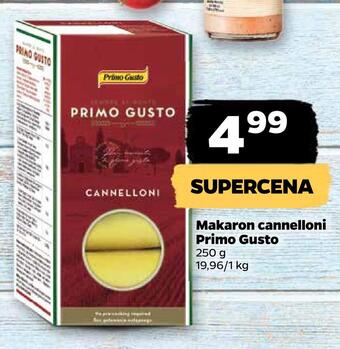 Netto Makaron cannelloni primo gusto oferta
