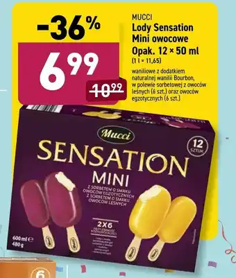 ALDI Lody Sensation Mini owocowe oferta