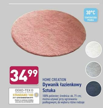 ALDI Dywanik łazienkowy Sztuka oferta