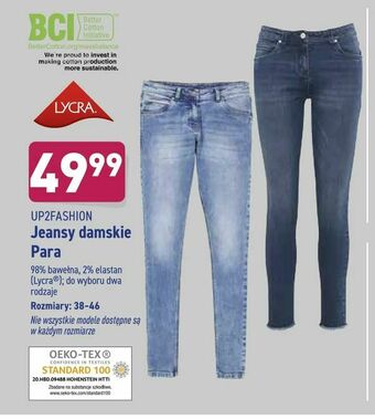 ALDI Jeansy damskie Para oferta