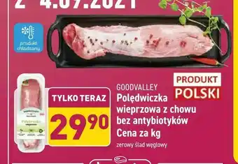 ALDI Polędwiczka wieprzowa z chowu bez antybiotyków Cena za kg oferta