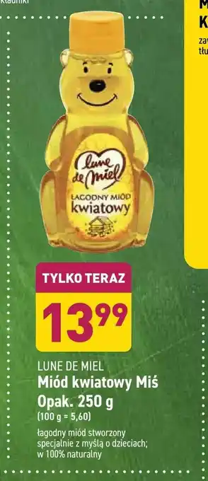 ALDI Miód kwiatowy Miś Opak. 250 g oferta