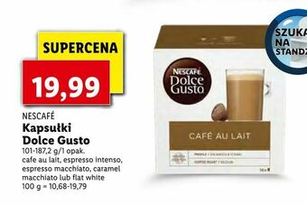 Lidl Kapsułki Dolce Gusto oferta