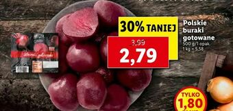 Lidl Polskie buraki gotowane oferta