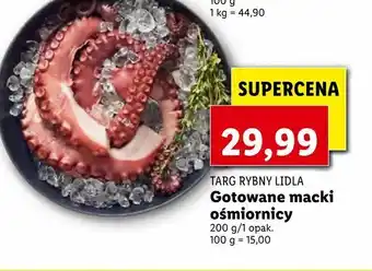 Lidl Gotowane macki ośmiornicy oferta