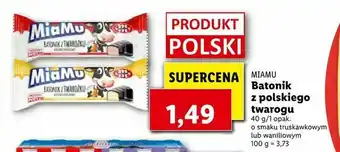 Lidl Batonik z polskiego twarogu oferta